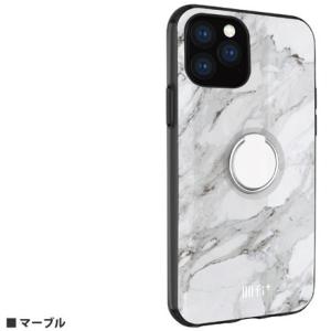 IIIIfit (ring) iPhone11 Pro対応ケース マーブル IFT-54MBL｜iwatayacom