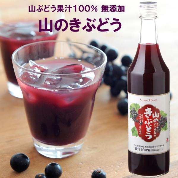 果汁100％ 無添加 山のきぶどう 600ml お中元 お歳暮 贈り物 ギフト ヘルシー 鉄分 ビタ...