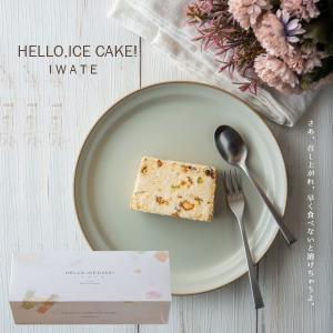 アイスクリーム 新食感のアイスケーキ HELLO,ICECAKE IWATE 1本 リストランテトレモロ 冷んやりスイーツ
