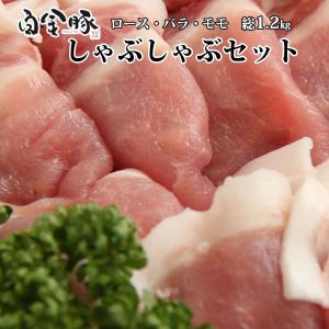 しゃぶしゃぶ用 豚肉 白金豚 しゃぶしゃぶセット ボリューム