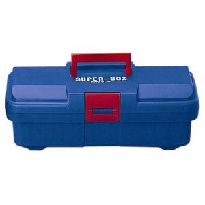 リングスター プラスチック製 工具箱 スーパーボックス SR-385 ブルー｜iwauchi-kanamonoten