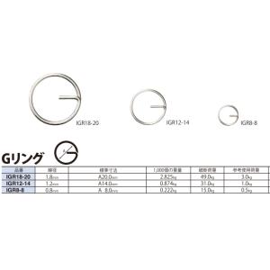  可  ニッサチェイン ニッサ 鉄 ニッケル Gリング P-10110