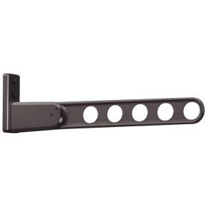 ホスクリーン 川口技研 窓壁用 物干し金物 HKL-65-DB ダークブロンズ 1本 *