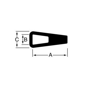 ニッサチェイン ニッサ 真ちゅう サッシュチェーン ニッケル 板厚0.7mm×30m BP12｜iwauchi-kanamonoten