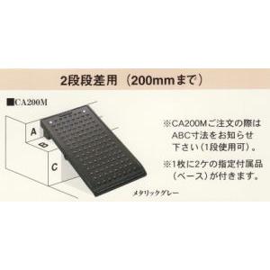 ミスギ キャスコーナー M級 二段段差用 CA200M 幅300×奥行540×高さ45 
