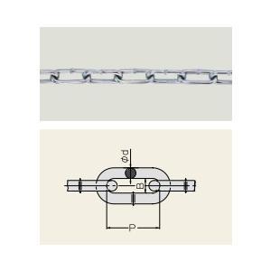 コンドーテック 鉄ユニクロ リンクチェーン 呼3mm×30m｜iwauchi-kanamonoten