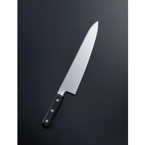 越前中庄 ステンレス DPゴールド鋼 三徳 165mm 口金なし V金1号鋼 鎚