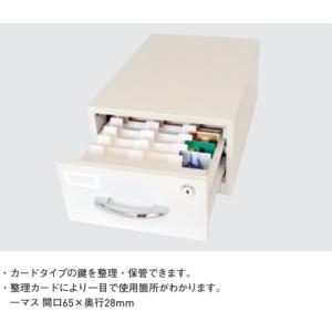 タチバナ製作所 キーボックス Ci-200 アイボリー 携帯・壁掛兼用200本