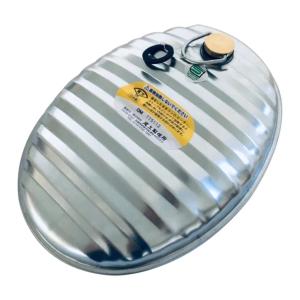 マルカ 湯たんぽ ステンレス湯たんぽ 2.2L カバー付き SF-22 IH対応 直