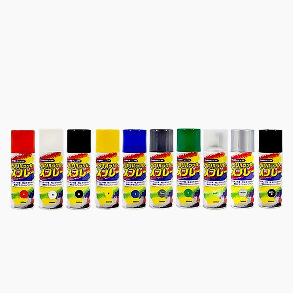 48本入 佐藤ケミカル SC アクリルラッカースプレー 300ml (赤・白・黄・青・緑・グレー・ク...