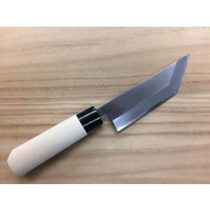 鰻裂き包丁 片刃 36mm 大阪型 青紙鋼 鋼付 日本製 : ほんまもん ヤフー