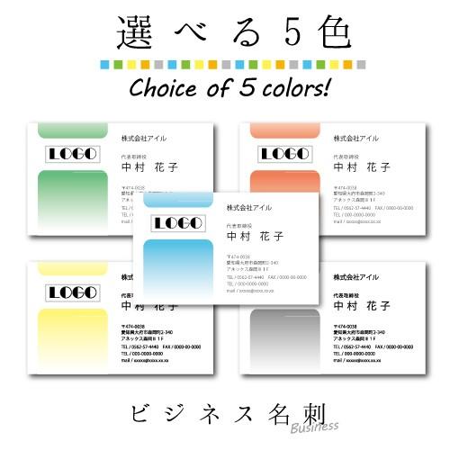 名刺印刷 100枚 名刺簡単作成 校正無料 ゆうパケット送料無料 b008