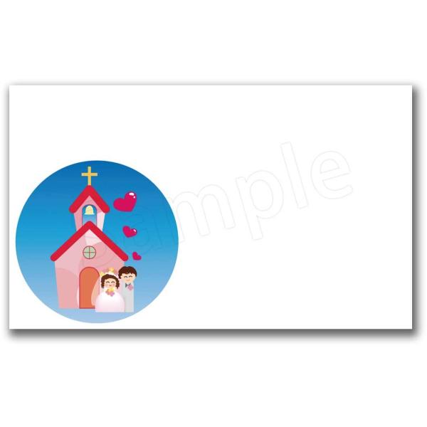 グリーティングカード c016 名刺サイズ 片面印刷 100枚 カード印刷 メッセージカード