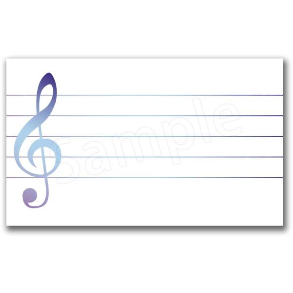 グリーティングカード 名刺サイズ 片面印刷 100枚 カード印刷 メッセージカード