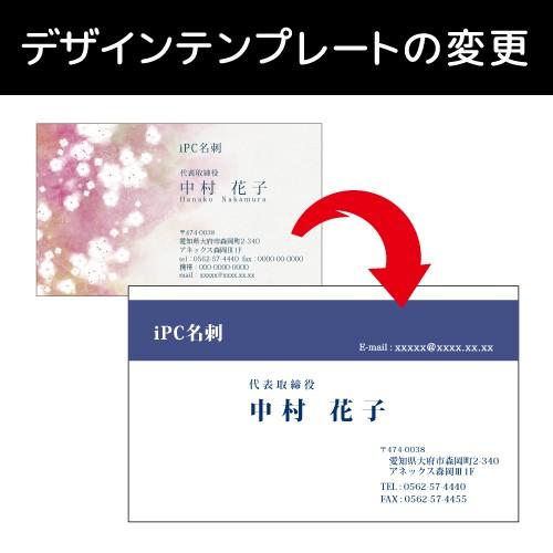 デザインテンプレートの変更