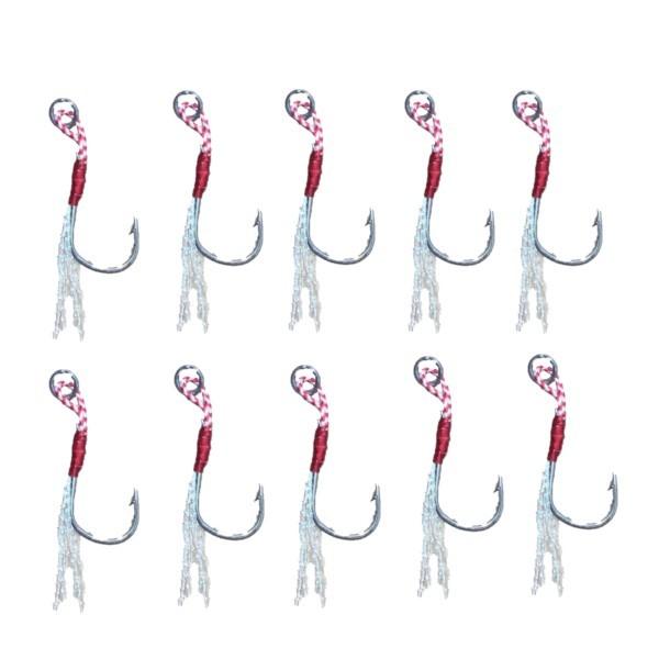 アシストフック 18# 　　10本セット 　シーバスや青物、タチウオに