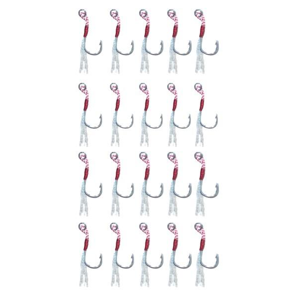 アシストフック 18# 　　20本セット 　シーバスや青物、タチウオに