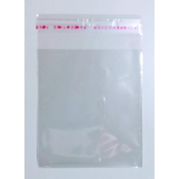 400枚 OPP袋 粘着シール付き 7×8+2cm  クリア 包装資材