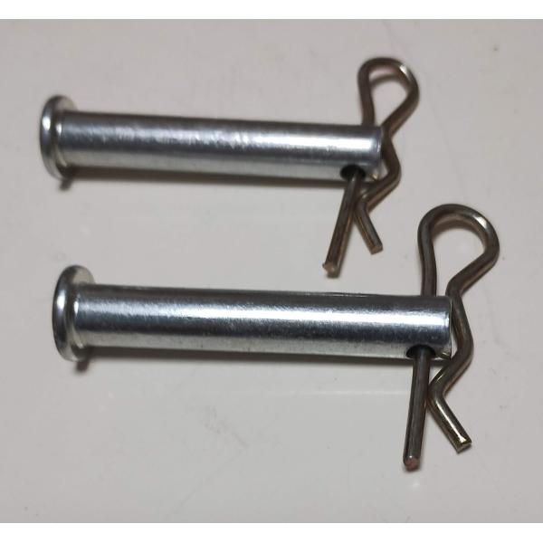 ローターピン　8×45(mm) 2本 Rピン 2本 1組セット 平頭ピン 平頭ロットピン 汎用 非純...