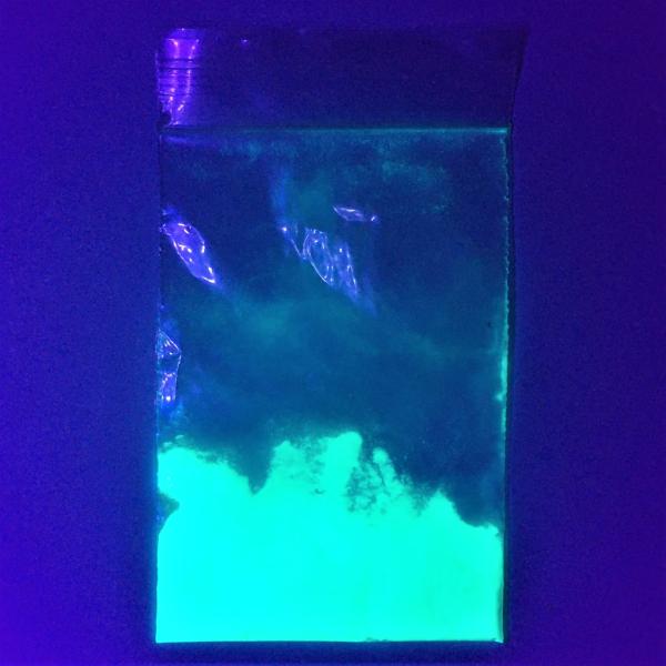 蓄光 夜光パウダー10g セラミック 青緑