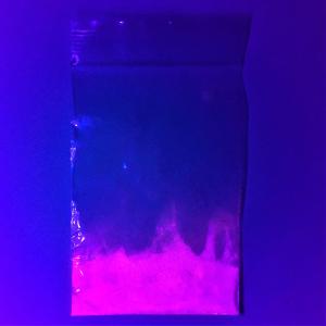 蓄光 夜光パウダー5g セラミック 赤紫