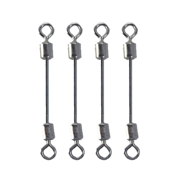 ストレートスイベル　4本入　両側スイベル