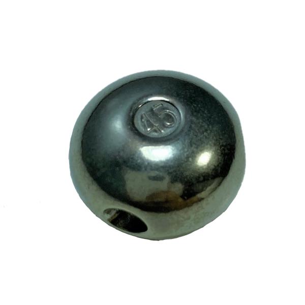 タングステン ヘッド タイラバ用 45g タイラバ ジグ 保護チューブなし 重り 無塗装 鯛釣り