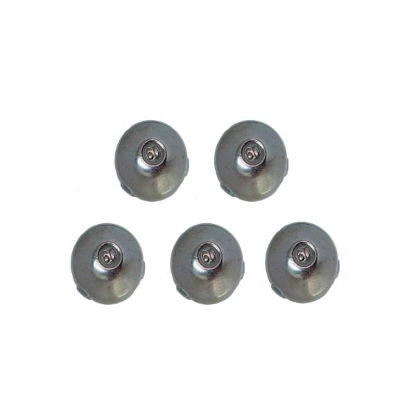 タングステンヘッド タイラバ用 60g 5個 タイラバ ジグ 重り 無塗装 無色 鯛釣り 保護チュー...