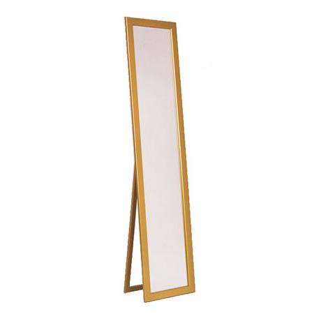 スタンドミラー 幅35cm 金色 　国産 日本製 鏡 姿見 送料無料　