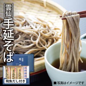 6人前 そばとあごだし スープ 飛魚出汁 粉末味付 乾麺 古式手延べ 蕎麦 送料無料