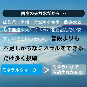 5年保存水 2L×1ケース(6本) 山梨県製造...の詳細画像2