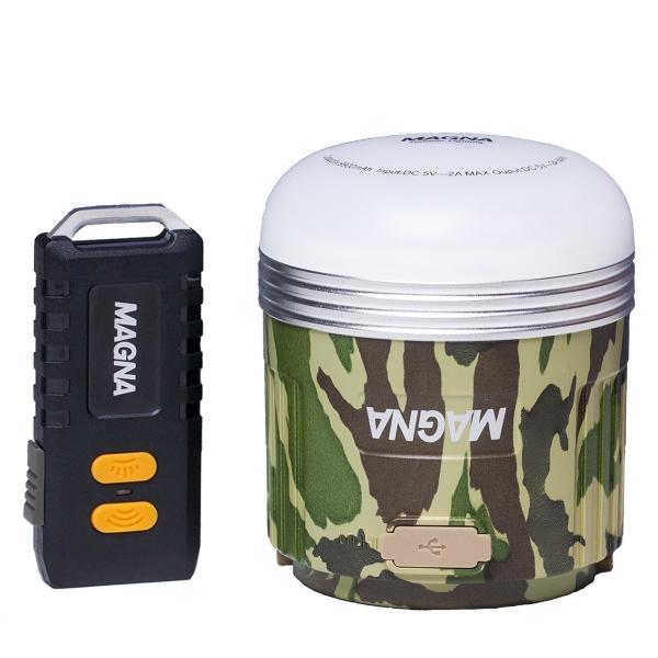 MAGNA LEDランタン 防水 充電式 リモコン付 迷彩 ３WAY 550ルーメン 連続点灯240...