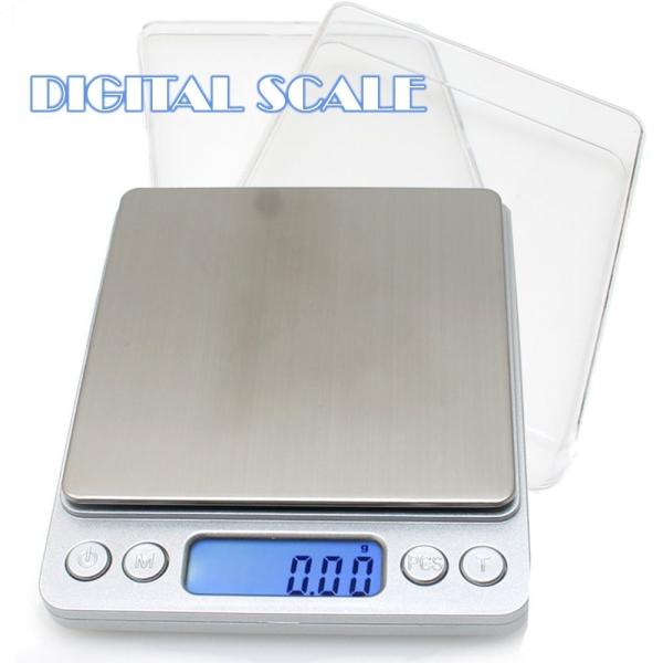 精密デジタルスケール [ 0.01g - 500g ] PCS機能 電子スケール キッチンスケール ...