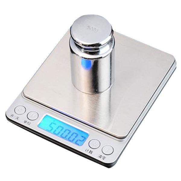 3KGデジタルスケール キッチン クッキングスケール電子はかり 単4電池 2本付