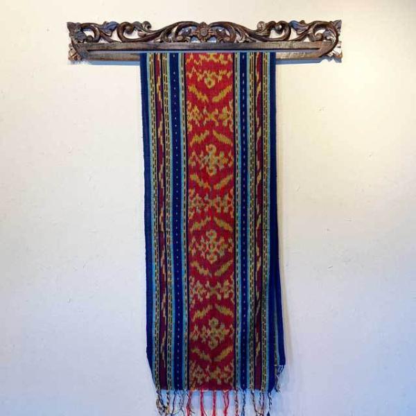 バリ アジアン雑貨 布 イカット 壁掛け 飾り タペストリー マルチクロス ジェパラ 11