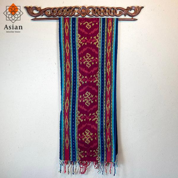 バリ アジアン雑貨 布 イカット 壁掛け 飾り タペストリー マルチクロス ジェパラ 8