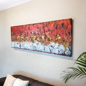 アートパネル 60×120 水晶絵 KH1074 世界地図 ワールド 壁掛けパネル