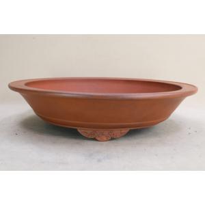 盆栽鉢】 時代鉢 古瀬戸 青磁長方鉢（左右19.5cm 無傷）いよじ園