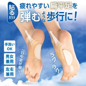 偏平足 サポーター 日本製 アーチ 土踏まず 改...の商品画像