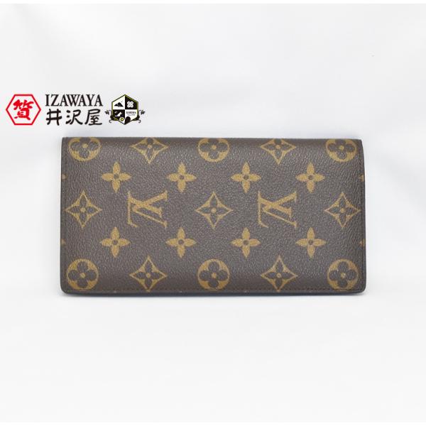 LOUIS VUITTON ルイヴィトン モノグラム ポルトフォイユ・ブラザ M66540 旧型