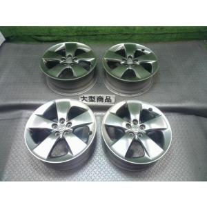 中古純正ホイール4本セット アルミホイール 17インチ 7J +50 5H PCD100mm ハブ径...