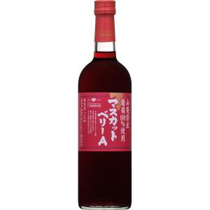 赤ワイン シャンモリ山梨県産マスカットベリーA　赤720ml 盛田甲州ワイナリー wine｜izmic-ec