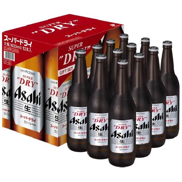 ビールギフト EX-12 アサヒ スーパードライ 大びん 1打詰EX 1箱 beer gift