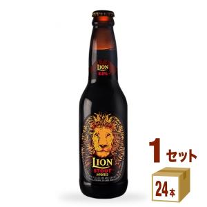 輸入ビール ライオンスタウト 瓶 スリランカ 330ml 1ケース(24本)｜izmic-ec