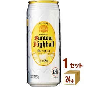 ハイボール サントリー 角 ハイボール 缶 500ml 1ケース (24本)whisky｜izmic-ec