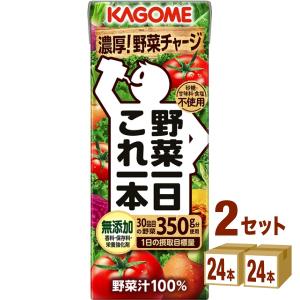 野菜一日これ一本 カゴメ 野菜ジュース 200ml ×96本 紙パック 送料無料