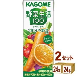 KAGOME（カゴメ） 野菜生活100 (3倍濃縮) 1000ml 1ケース(6本