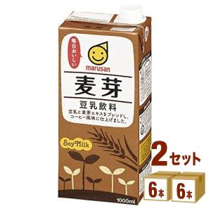 マルサン  豆乳飲料 麦芽 1000ml×12本｜izmic-ec