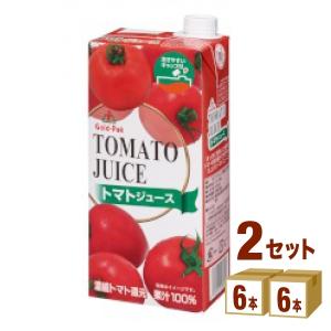 ゴールドパック トマトジュース 1L 紙パック 1000ml 2ケース(12本)