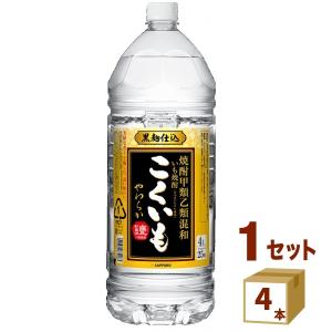 こくいも 25度 芋焼酎 ペット 4000ml 4L 4本｜izmic-ec